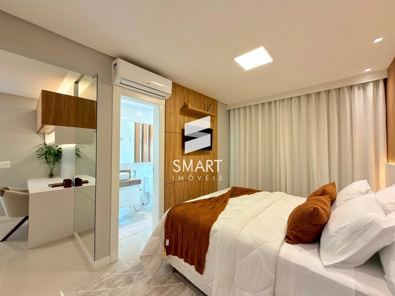 APARTAMENTO DE ESQUINA MOBILIADO E DECORADO COM VISTA PARA O MAR E A SERRA: 33ª foto da galeria de imagens do imóvel