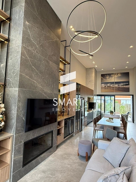 Casa Térrea de Alto Padrão no Condomínio Sunset – Sofisticação, Conforto e Pronta para Morar: 6ª foto da galeria de imagens do imóvel