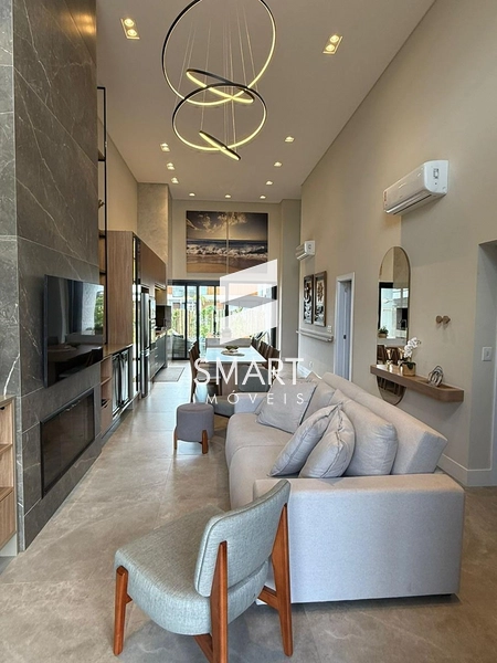 Casa Térrea de Alto Padrão no Condomínio Sunset – Sofisticação, Conforto e Pronta para Morar: 4ª foto da galeria de imagens do imóvel