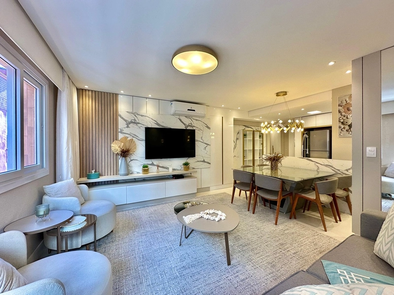 Apartamento decorado à venda junto a Praça do Farol: 2ª foto da galeria de imagens do imóvel