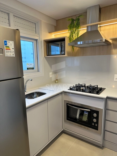 Apartamento de 1 Dormitório Finamente Mobiliado no Atlantic Trend – Navegantes: 8ª foto da galeria de imagens do imóvel