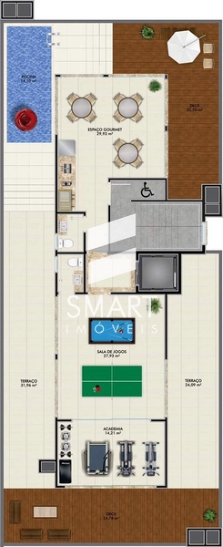 Apartamento novo em Capão da Canoa: 22ª foto da galeria de imagens do imóvel