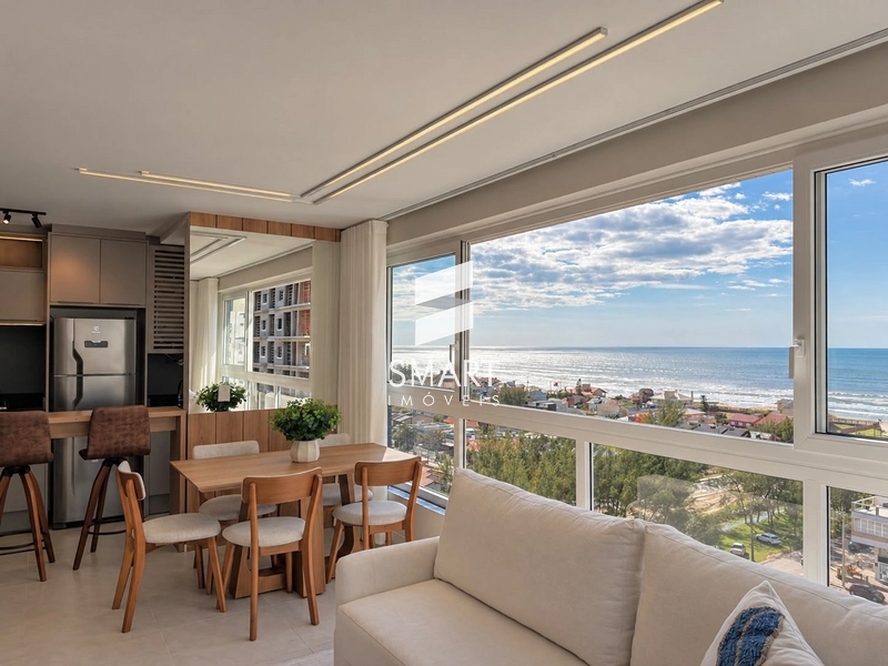 VISTA MAR, ELEGÂNCIA E EXCLUSIVIDADE EM CAPÃO DA CANOA | 3 DORMITÓRIOS • 1 SUÍTE • 105,86 M² • ZONA NOVA: 1ª foto da galeria de imagens do imóvel