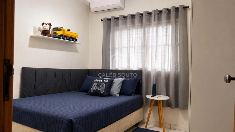 Casa com 3 dormitórios e suíte no Jardim Aparecida Nasser: 4ª foto da galeria de imagens do imóvel