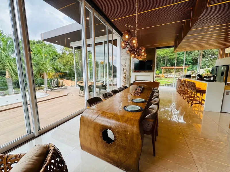 Mansão de luxo com 4 suítes, piscina e lago condomínio Green Valley: 14ª foto da galeria de imagens do imóvel