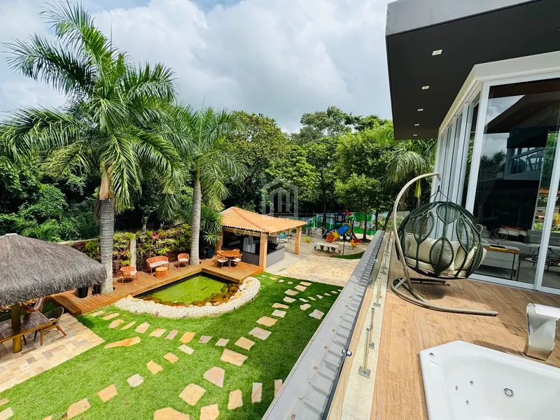 Mansão de luxo com 4 suítes, piscina e lago condomínio Green Valley: 78ª foto da galeria de imagens do imóvel