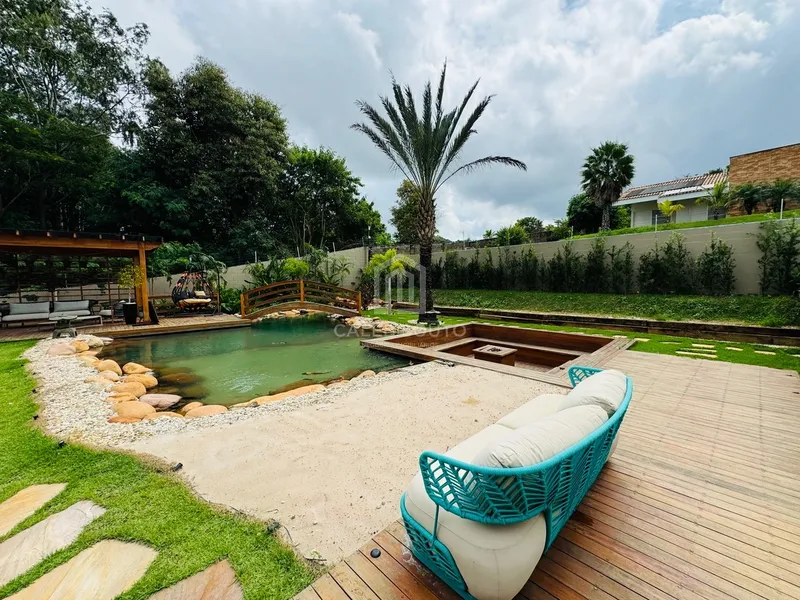 Mansão de luxo com 4 suítes, piscina e lago condomínio Green Valley: 87ª foto da galeria de imagens do imóvel