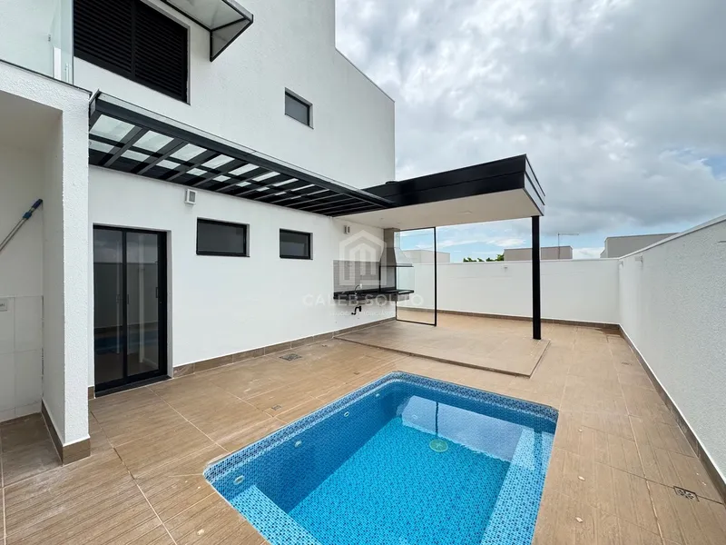 Casa com 3 suítes e piscina para alugar cond. Verana-Marília-SP: 1ª foto da galeria de imagens do imóvel
