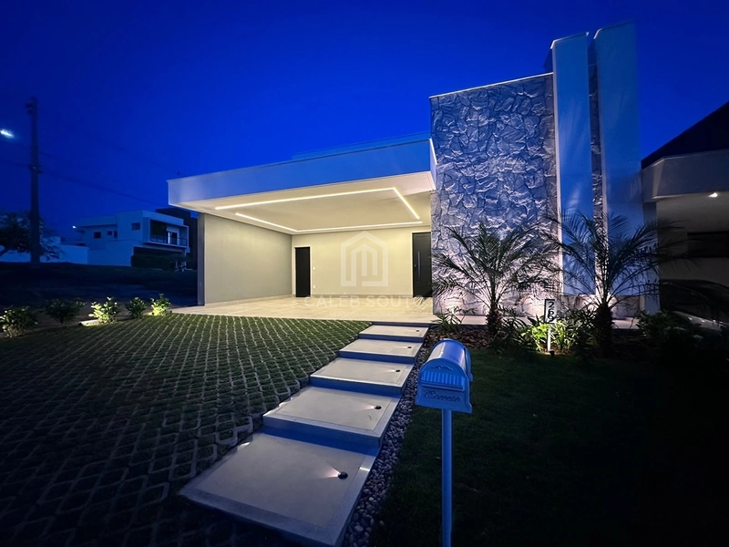 Casa com três suítes e piscina à venda no condomínio Verana Marília São Paulo: 1ª foto da galeria de imagens do imóvel