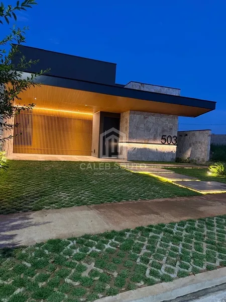 Casa com 3 suites e piscina no condomínio verana em Marília-SP: 4ª foto da galeria de imagens do imóvel