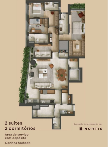 Apartamento com 3 suítes, no Brooklin/SP $3.593.000: 17ª foto da galeria de imagens do imóvel
