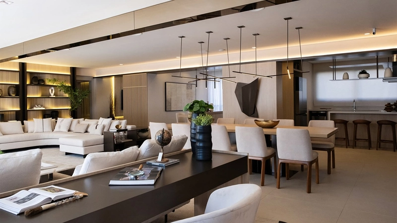 Apartamento com 4 suítes e 2 vagas no Brooklin São Paulo: 7ª foto da galeria de imagens do imóvel