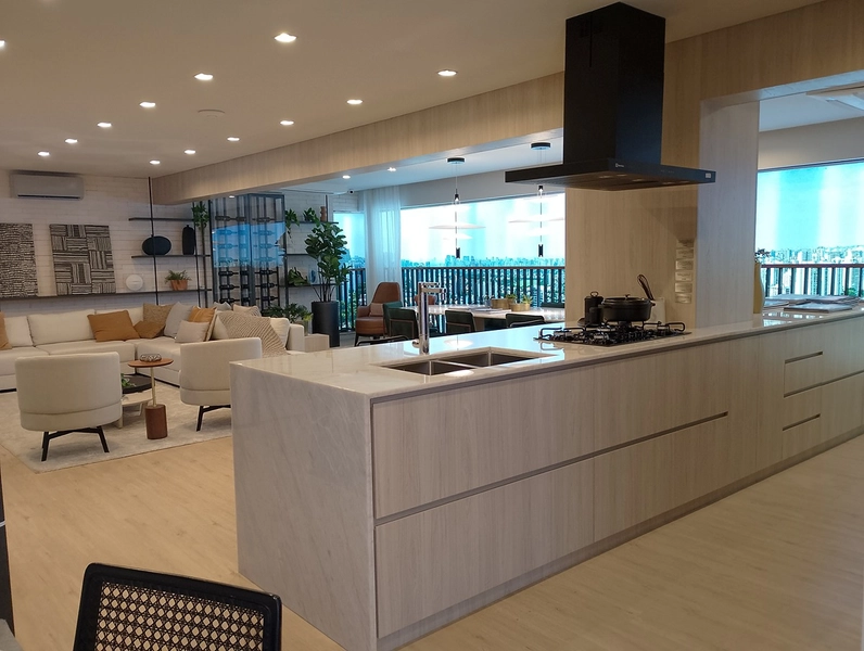 Apartamento de 4 dormitórios, sendo 3 suítes 2 vagas no Brooklin São Paulo.: 12ª foto da galeria de imagens do imóvel