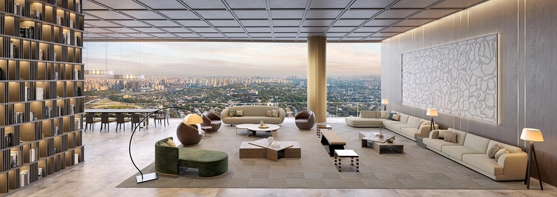 Apartamento com 3 suítes, 3 vagas, área privativa 515m2 Cyrela J. Safra.: 18ª foto da galeria de imagens do imóvel