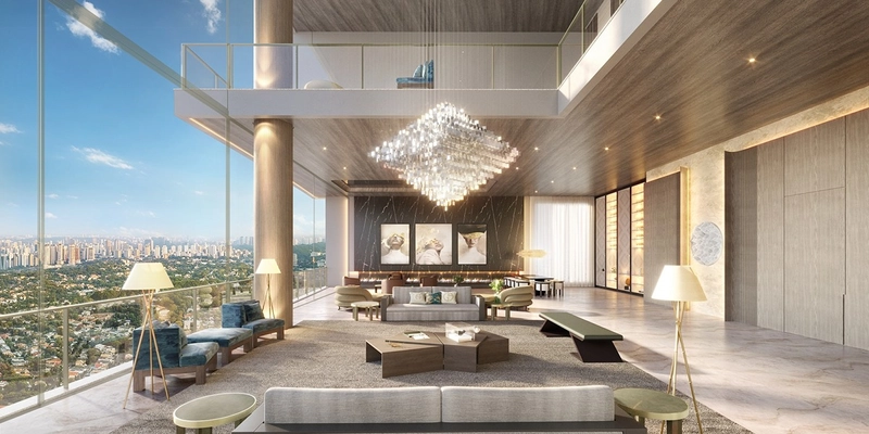Apartamento com 3 suítes, 3 vagas, área privativa 515m2 Cyrela J. Safra.: 19ª foto da galeria de imagens do imóvel
