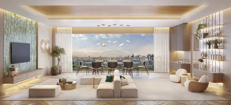 Apartamento com 3 suítes, 2 vagas de garagem no Brooklin São Paulo: 14ª foto da galeria de imagens do imóvel