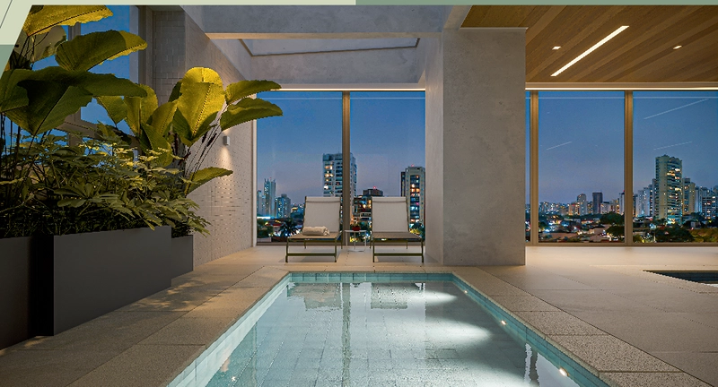Apartamento de 1 dormitório e 1 vaga na Rua Flórida Brooklin São Paulo.: 5ª foto da galeria de imagens do imóvel