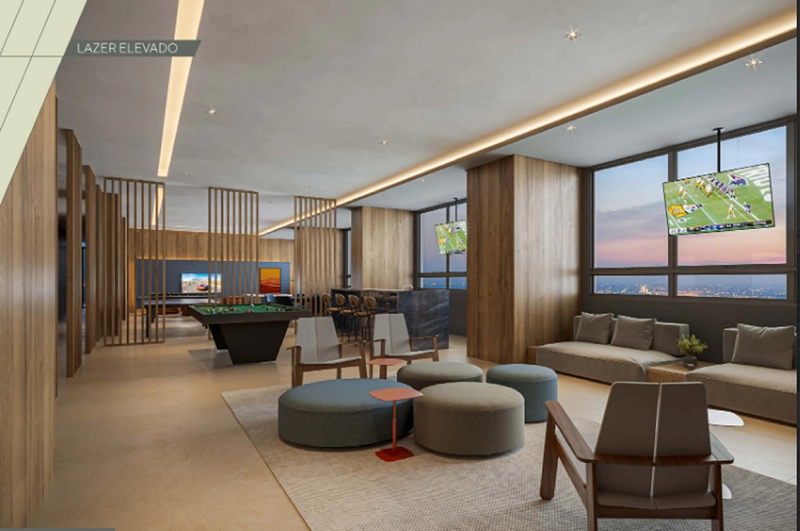 Apartamento de 1 dormitório e 1 vaga na Rua Flórida Brooklin São Paulo.: 14ª foto da galeria de imagens do imóvel