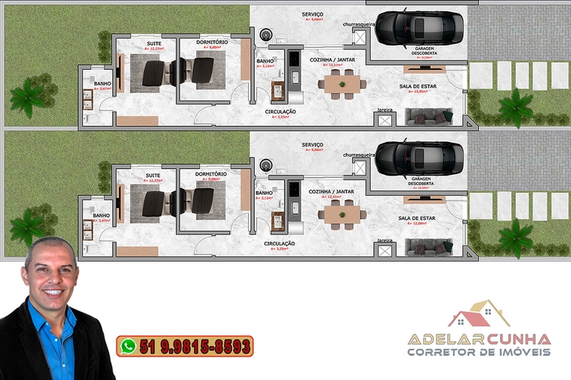 Casa com 2 dormitórios sendo 1 Suíte à VENDA em Campo Bom: 34ª foto da galeria de imagens do imóvel