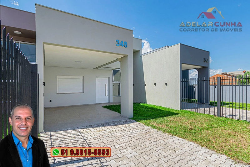 Casa com 2 dormitórios sendo 1 Suíte à Venda em Campo Bom: 1ª foto da galeria de imagens do imóvel