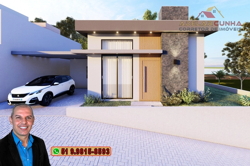 Casa com 3 Dormitórios sendo 1 Suíte à VENDA em Campo Bom: 4ª foto da galeria de imagens do imóvel