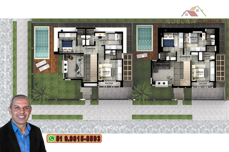 Sobrado com 3 Suítes à VENDA em Campo Bom: 11ª foto da galeria de imagens do imóvel