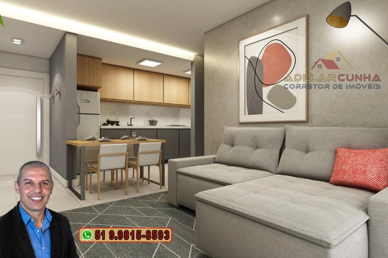 Apartamento à Venda em Campo Bom com 2 dormitórios sendo 1 Suíte: 5ª foto da galeria de imagens do imóvel