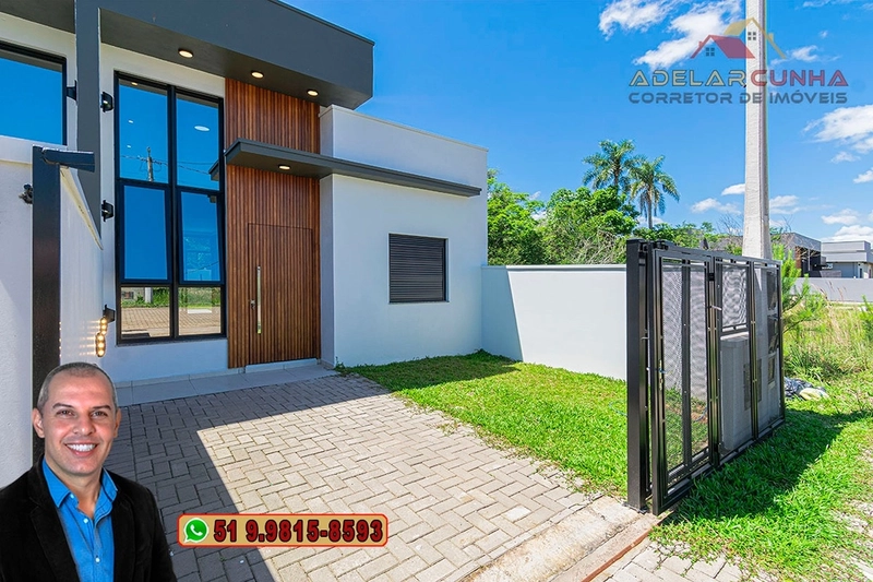 Casa nova de 2 dormitórios à venda em Araricá - RS: 3ª foto da galeria de imagens do imóvel