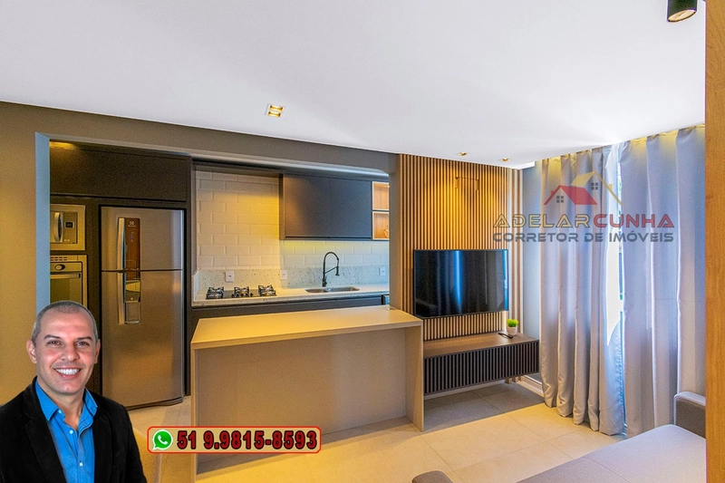 Apartamento de 2 Dormitórios com Móveis Planejados em Campo Bom: 2ª foto da galeria de imagens do imóvel
