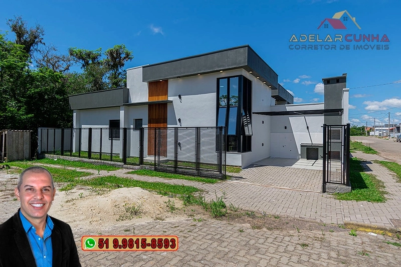 Casa de Esquina 2 dormitórios sendo 1 suíte à VENDA em Araricá - RS : 2ª foto da galeria de imagens do imóvel