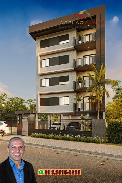 Apartamento com 3 dormitórios sendo 1 suíte à Venda em Campo Bom: 2ª foto da galeria de imagens do imóvel
