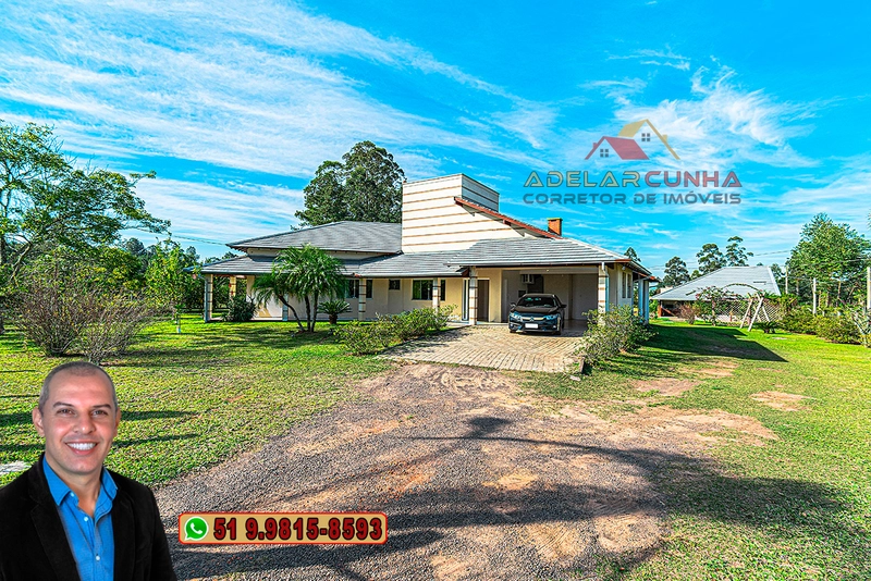 Casa em Araricá semi-mobiliada com 5 dormitórios sendo 2 suítes: 1ª foto da galeria de imagens do imóvel