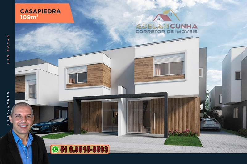 Casas a Venda com Plantas de 3 e 4 Dormitórios sendo 1 ou 2 Suítes: 1ª foto da galeria de imagens do imóvel