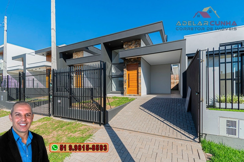 Casa com 2 dormitórios sendo 1 Suíte à VENDA em Campo Bom: 1ª foto da galeria de imagens do imóvel