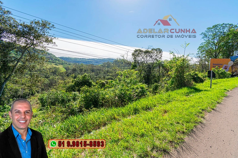 Terreno com 2.5 hectares com frente para RS 239 em Campo Bom.: 2ª foto da galeria de imagens do imóvel