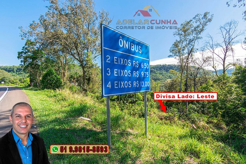 Terreno com 2.5 hectares com frente para RS 239 em Campo Bom.: 1ª foto da galeria de imagens do imóvel
