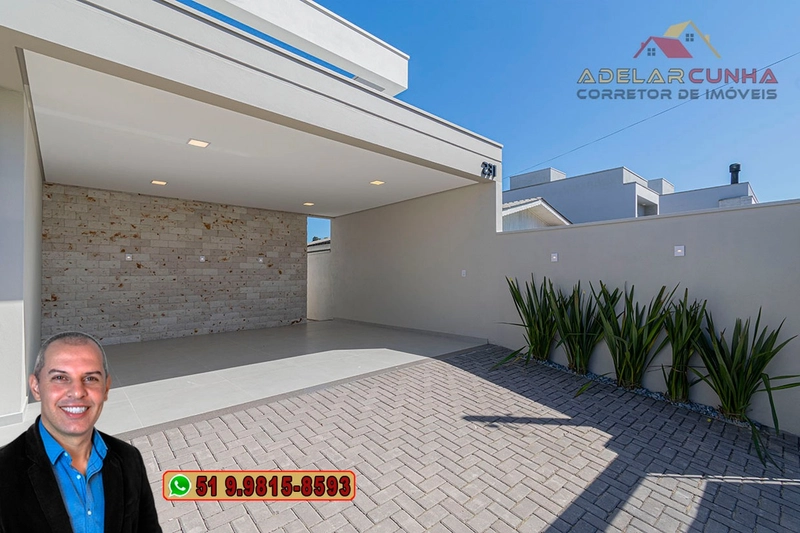 Casa com 3 dormitórios sendo 1 Suíte à VENDA em Sapiranga: 1ª foto da galeria de imagens do imóvel