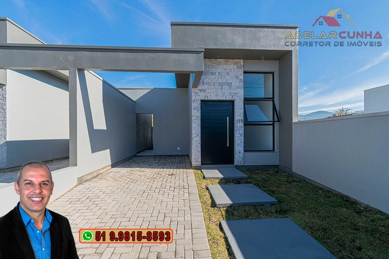 Casa com 2 dormitórios sendo 1 Suíte à VENDA em Campo Bom: 1ª foto da galeria de imagens do imóvel