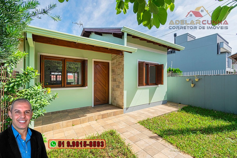 Casa com 2 dormitórios, sendo 1 suíte à VENDA em Campo Bom: 1ª foto da galeria de imagens do imóvel