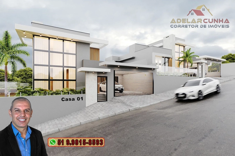 Casa com 3 dormitórios sendo 1 Suíte à Venda em Estância Velha: 2ª foto da galeria de imagens do imóvel