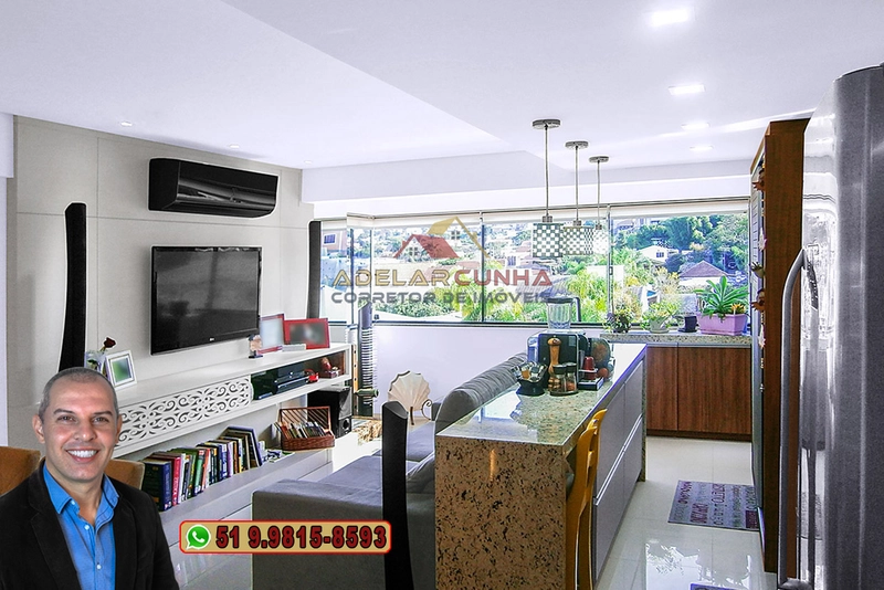 Apartamento com moveis planejados e pronto para morar em Novo Hamburgo: 2ª foto da galeria de imagens do imóvel