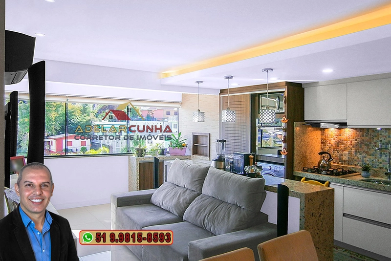 Apartamento com moveis planejados e pronto para morar em Novo Hamburgo: 5ª foto da galeria de imagens do imóvel