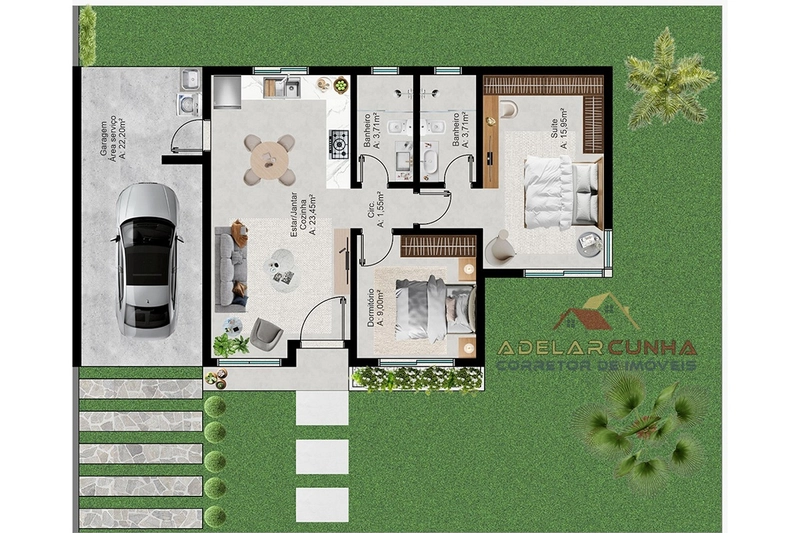 Casa de Esquina à Venda no Bairro Benevento em Campo Bom!: 32ª foto da galeria de imagens do imóvel