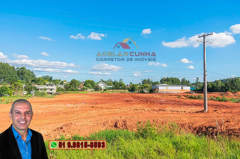 Terreno Comercial / Industrial de Frente para RS 239 em Araricá.: 5ª foto da galeria de imagens do imóvel