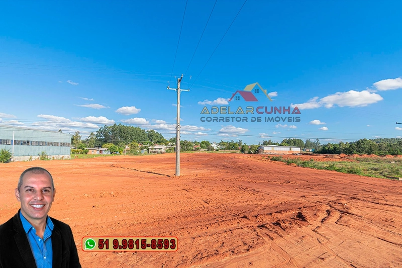 Terreno Comercial / Industrial de Frente para RS 239 em Araricá.: 3ª foto da galeria de imagens do imóvel