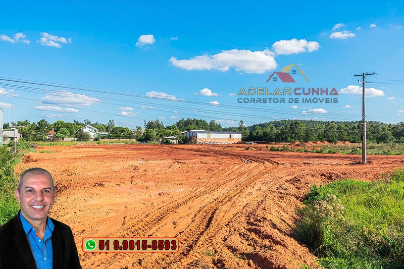 Terreno Comercial / Industrial de Frente para RS 239 em Araricá.: 4ª foto da galeria de imagens do imóvel