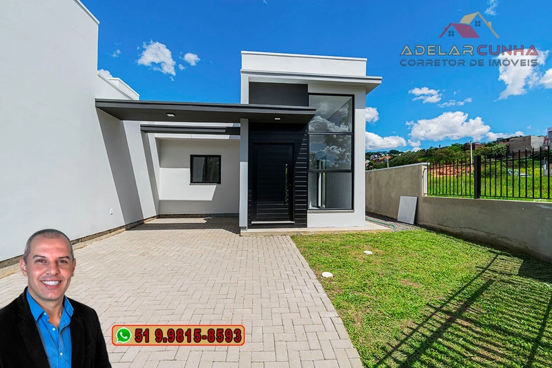 Casa com 2 dormitórios sendo 1 Suíte à VENDA em Campo Bom: 1ª foto da galeria de imagens do imóvel