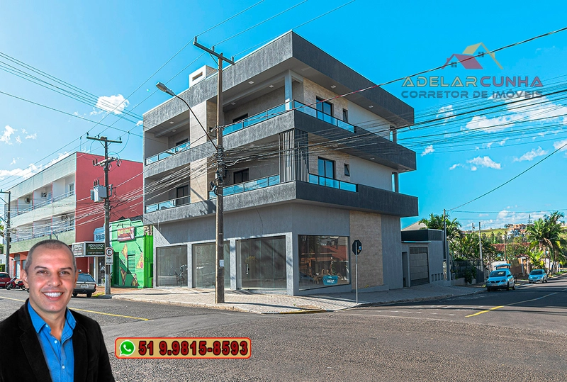 Apartamento no Centro de Campo Bom com 2 dormitórios sendo 1 suíte: 1ª foto da galeria de imagens do imóvel