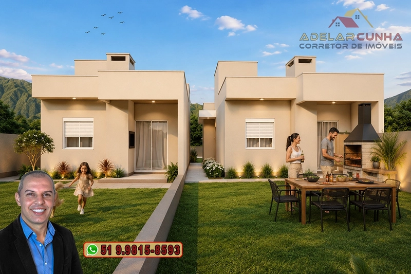 Casa com 2 dormitórios à VENDA em Sapiranga : 4ª foto da galeria de imagens do imóvel