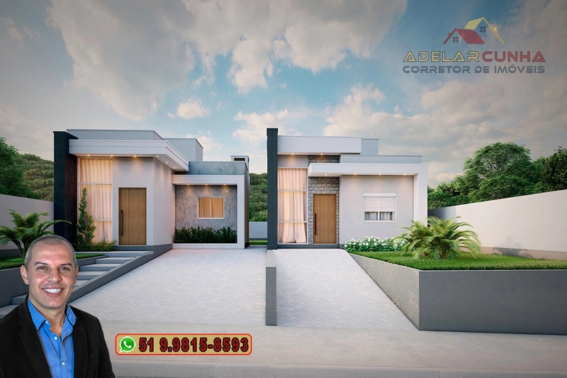 Casa com 2 dormitórios à VENDA em Sapiranga : 3ª foto da galeria de imagens do imóvel